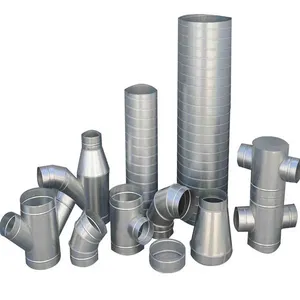 YUVARLAK HAVA KANALI VE FİTTİNGS MALZEMELER